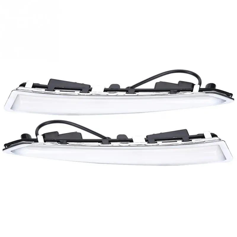 

1 Pair Car Daytime Running Light Turn Signal Dual DRL LED Lights for Ford Escape/Kuga 2013-2016 New Arrives