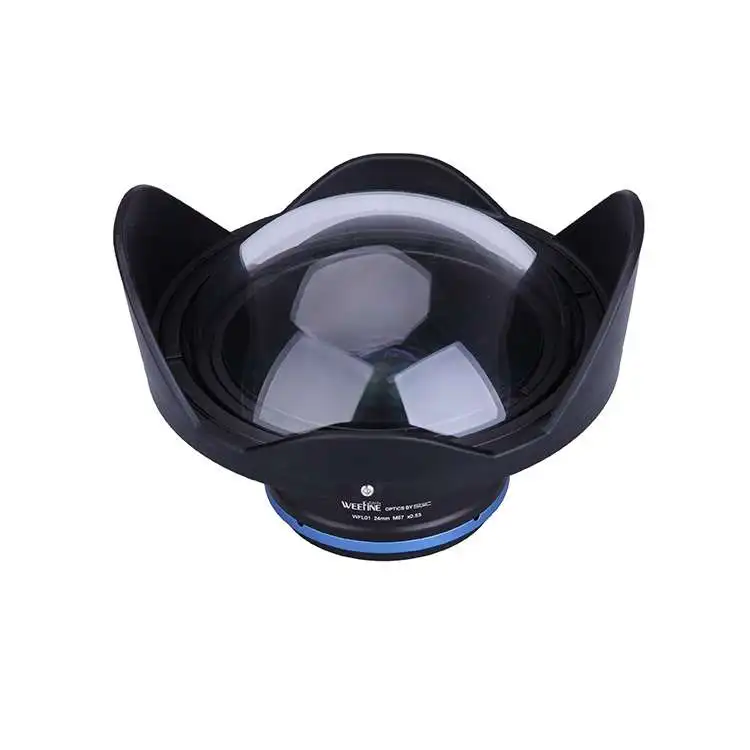 

M67 67mm Weefine WFL01 Wide-Angle Lens Dome Port For Sony RX100 5 and Olympus E-M1 mark II Underwater Camer