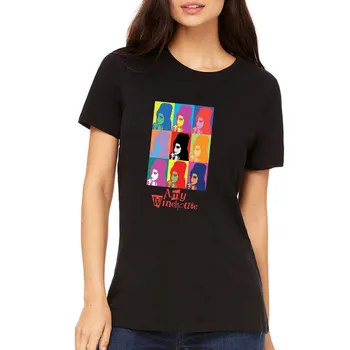

2019 Fashion Women T-shirt cute & Stone Amy Winehouse Colorful Portrait Tribute T-Shirt Tee Summer Tee Shirt