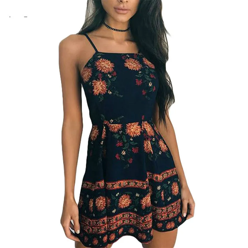 summer dresses 2019 short Mini Dress 2019 Beach Dresses Beautiful Summer Wear Flare Sleeves Thin Fabric Short Dress At