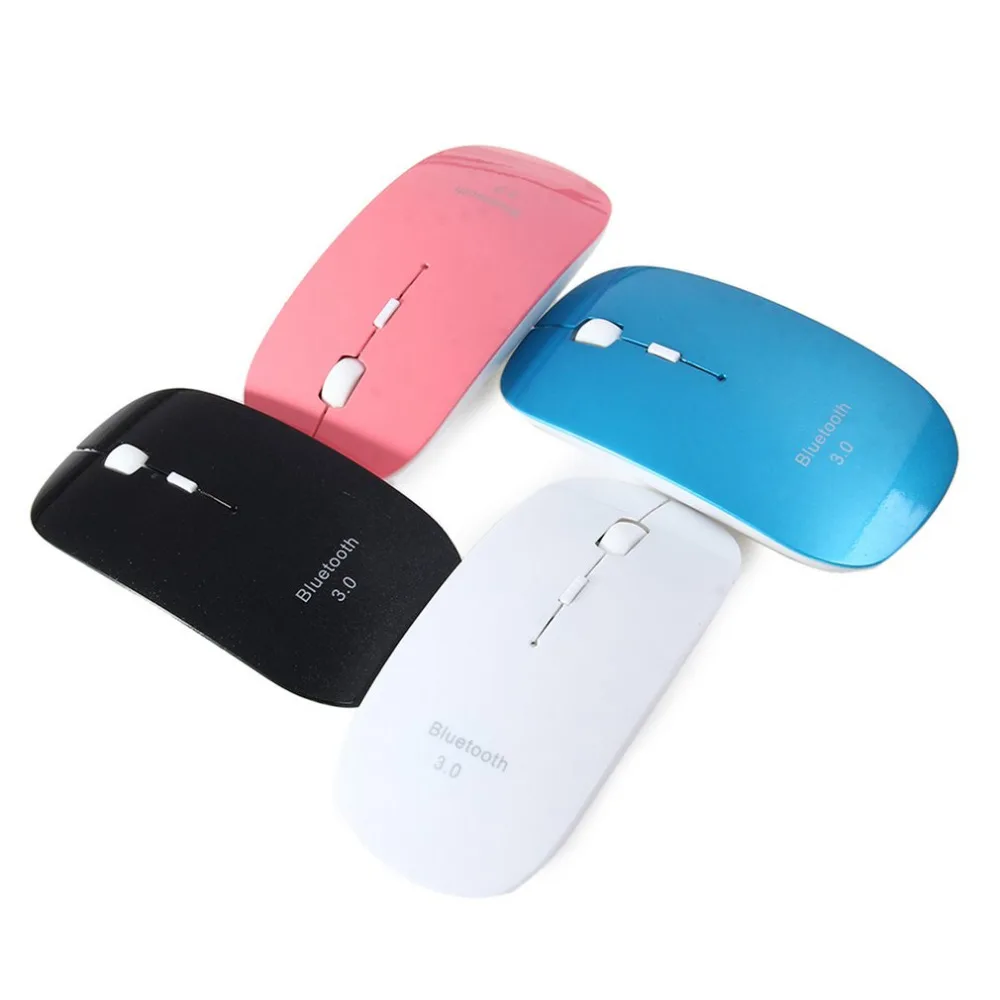

Ultra Slim Bluetooth 3.0 Wireless Optical Mouse Universal Ergonomic Game Home Office Mouse for Laptop Computer PC