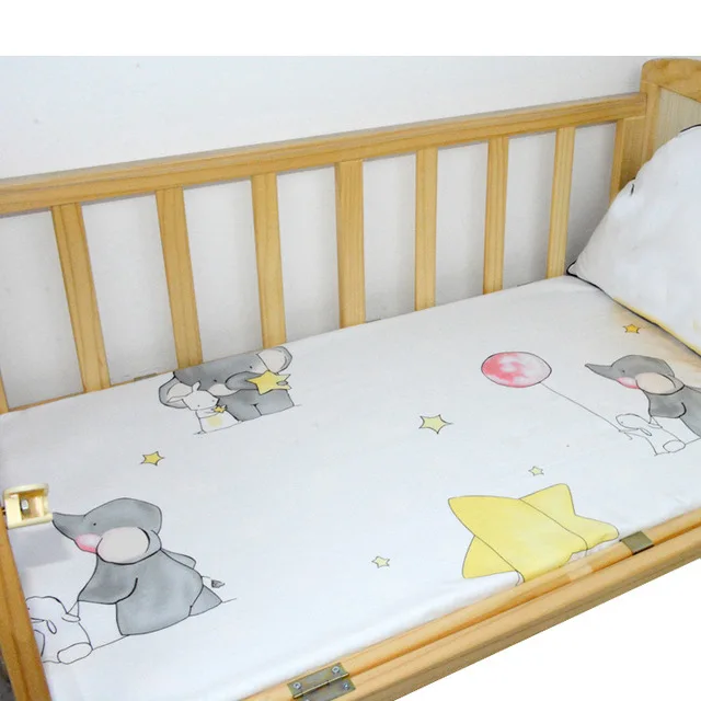 Baby Fitted Sheet 100 Cotton Home Textile Bed Sheets Covers Mattress Cover Protector Crib Sheet