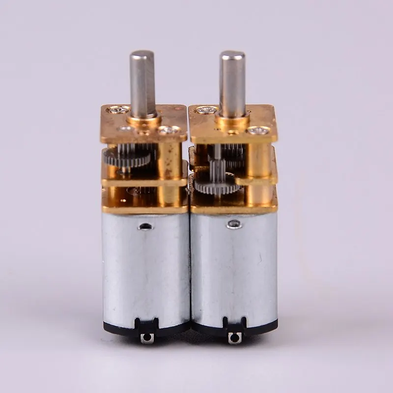 

Small Geared Motors Durable Micro Deceleration Gear Reducer Motor 36mm Length N20 30/500RPM DC 3/6V