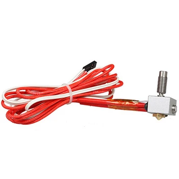 

Universal 1.75mm/0.4mm Extruder Heater Block For Anet A2 A8 3D Printer Parts DIY Hotend Kit Nozzle Extruder Throat Heater