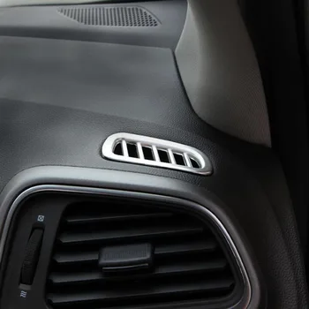 

For Renault Kadjar 2015 2016 2017 2018 Car Interior Dashboard Air Vent Frame Cover Trim Styling Sticker ABS Moldings Accessories