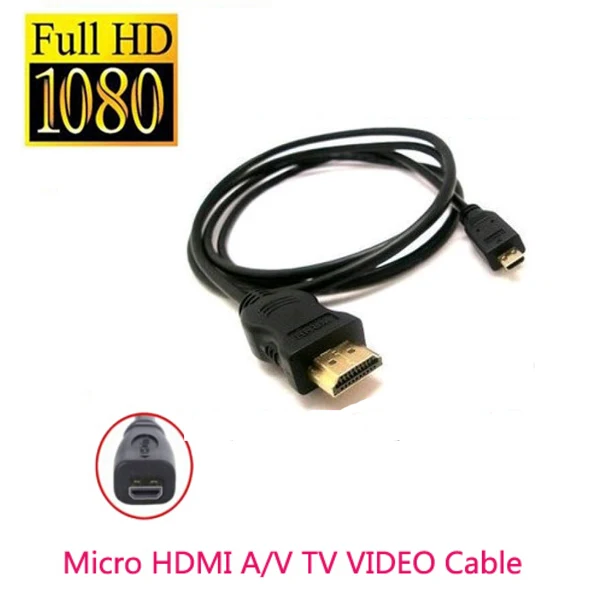 Micro HDMI к HDMI кабель для samsung WB720/WB800F для ТВ HD ТВ