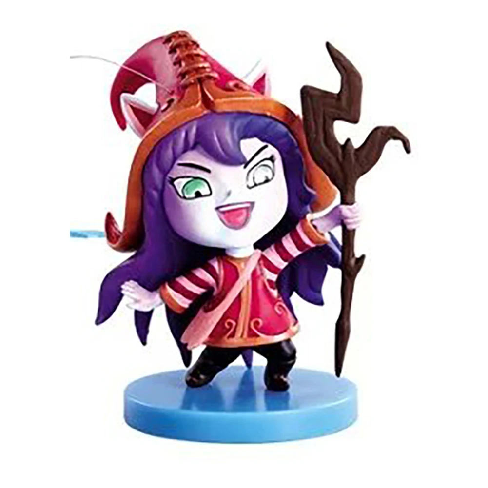 Экшн фигурки ELBCOS 2rd Maven из струн игрушка Lulu Annie Lee Sin Ezreal 8 см/3 дюйма Модель