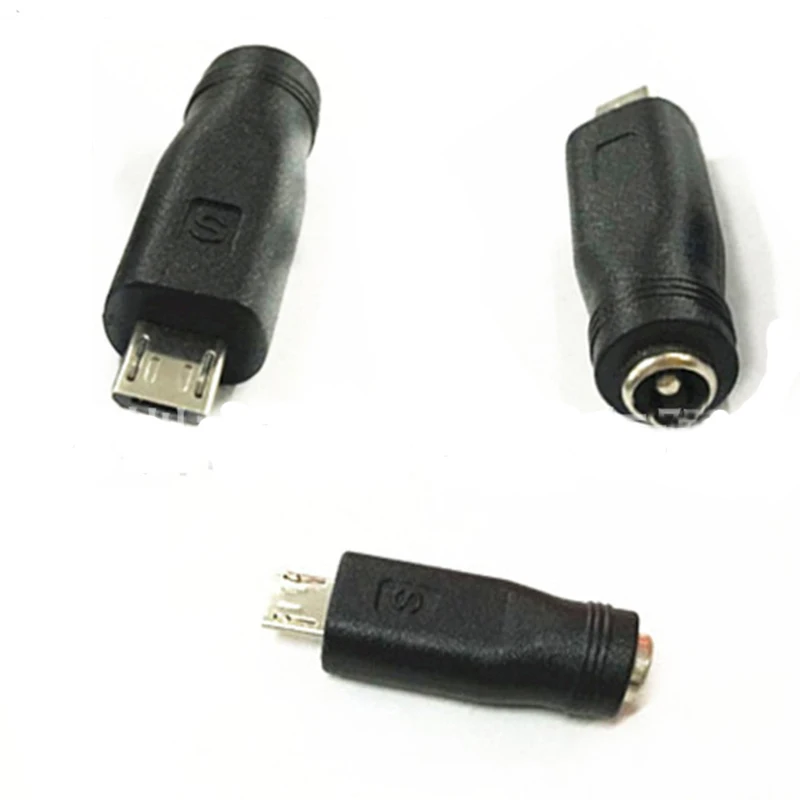 Kebidu 5 5*2 1 к Micro usb коннектор с портом Jack для микро 5Pin DC Мощность Зарядное устройство