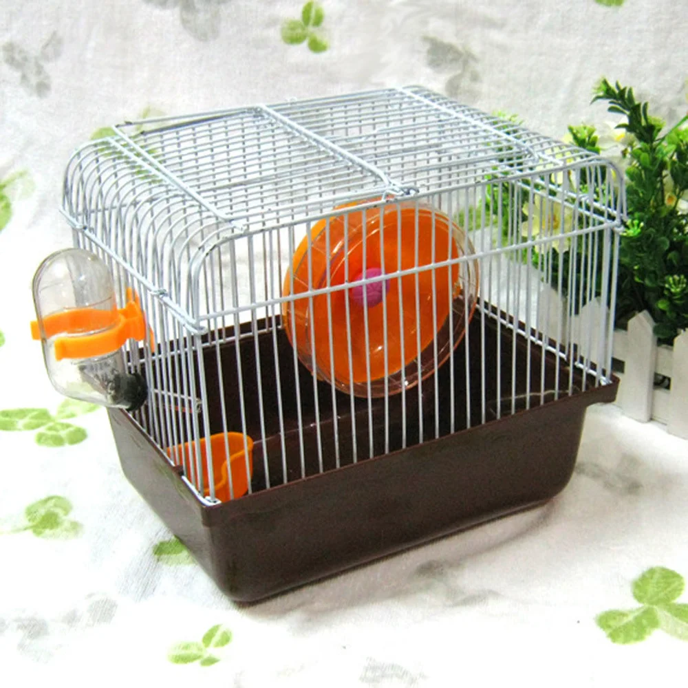 Suitable Plastic Hamster Cage Traning With Pet Hamster Toys Wheel Food