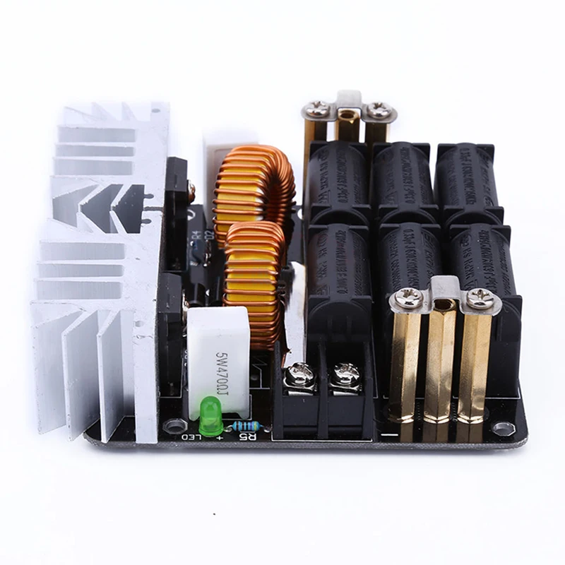 New 1000W ZVS Low Voltage Induction Heating Heater DIY Board Module with Tesla Coil