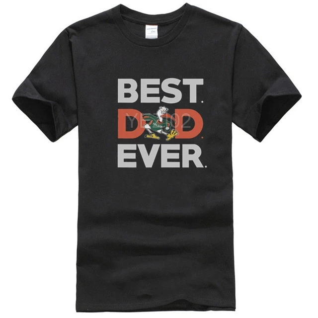 

Mens Miami Hurricanes Best Dad Ever T-Shirt