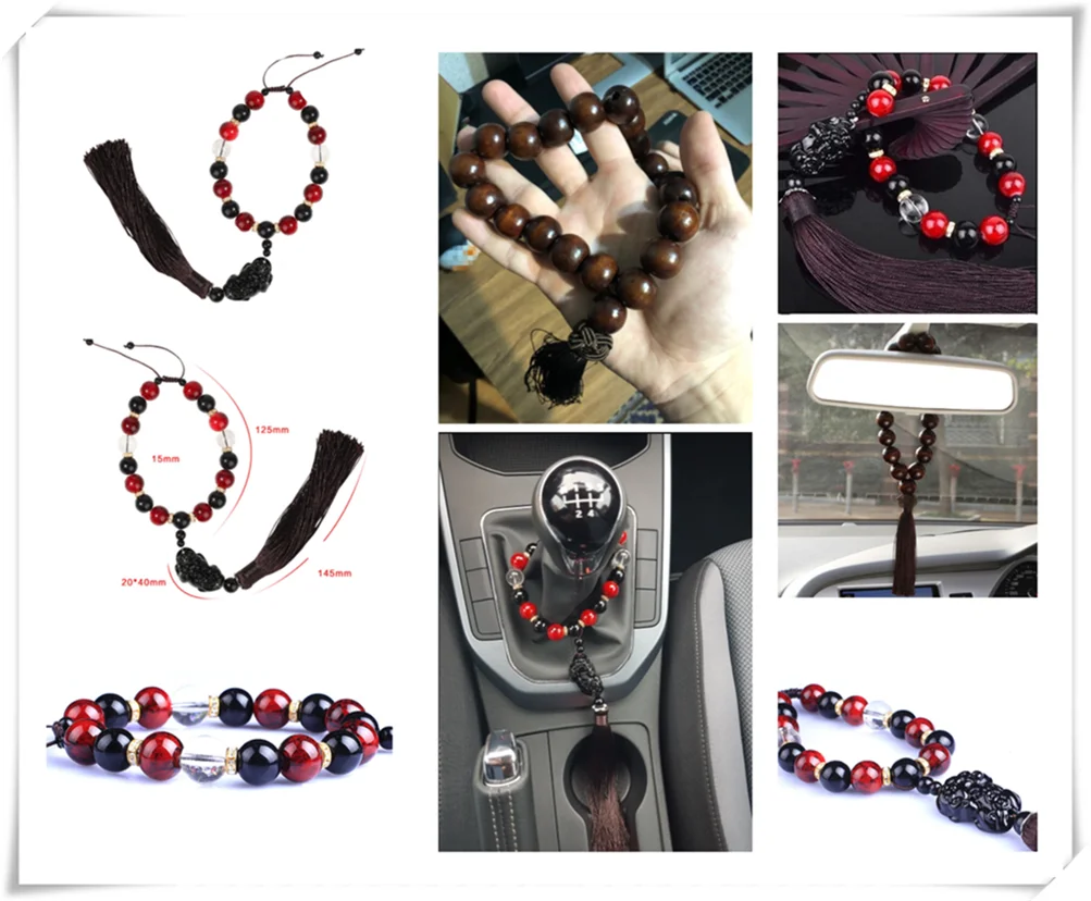 

Car pendant beads rear view mirror row suspension ornament for Volkswagen VW B6 Jetta Mk5 MK6 Any Cars