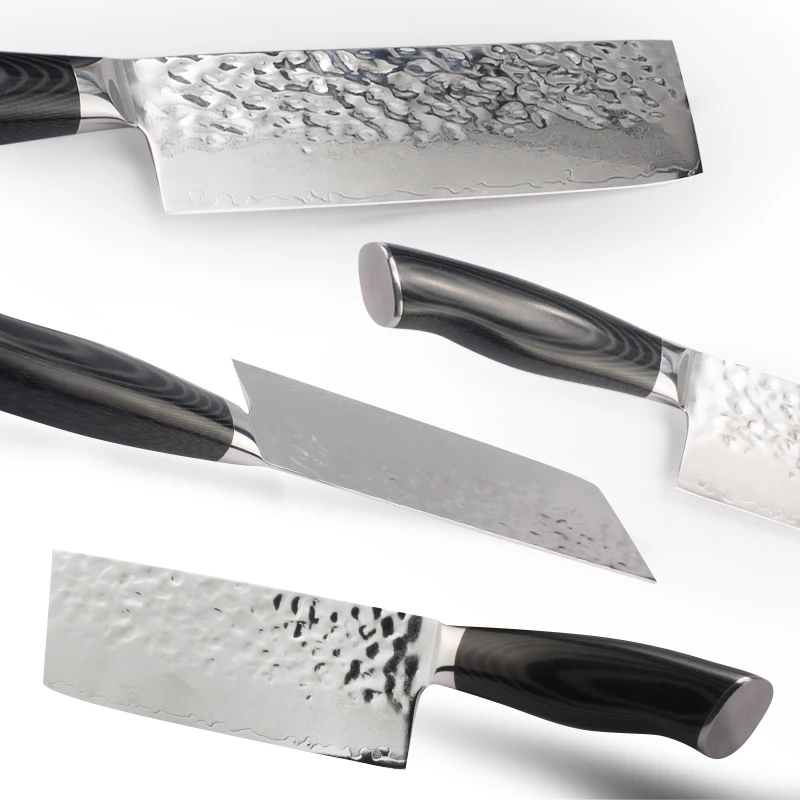 Damascus Knives 7inch Nakiri Vegetable Knife Japanese Kitchen Knife Damascus VG10 Stainless Steel Santoku Cleaver Cooking Tool Damascus Knives 7inch Nakiri Vegetable Knife Japanese Kitchen Knife Damascus VG10 Stainless Steel Santoku Cleaver Cooking Tool