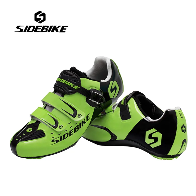 Sidebike hombres al aire libre ciclismo zapatos carretera bicicleta zapatos ultraligero auto-bloqueo ciclismo bicicleta zapatos zapatillas Sapatos de ciclismo