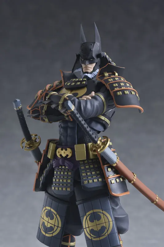 100% оригинал GSC пластиковая фигурка героя Figma серии No. EX-053-Бэтмен ниндзя DX Sengoku Edition