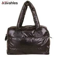 Новинка, женская сумка, сумки с перьями, новые зимние, космические сумки, серия han, пуховая сумка с хлопковой подкладкой, сумка-тоут, женская сумка-мессенджер, YHZ208