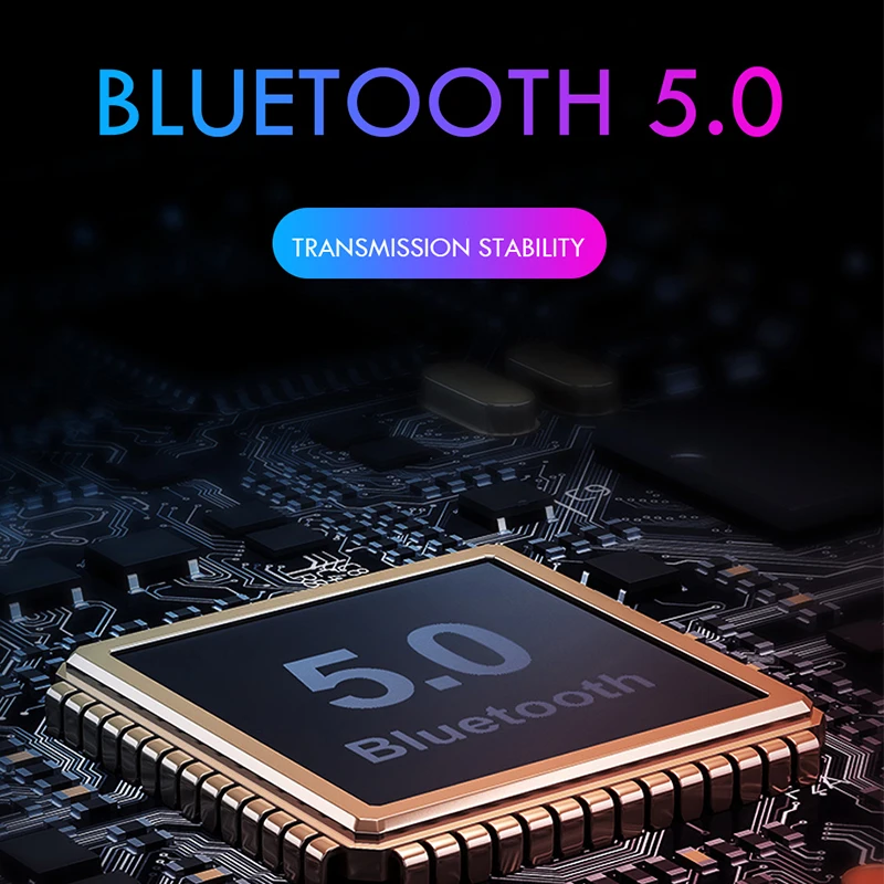 TW08 Bluetooth наушники мини двойной V5.0 беспроводные 3D стерео звук гарнитура для Xiaomi