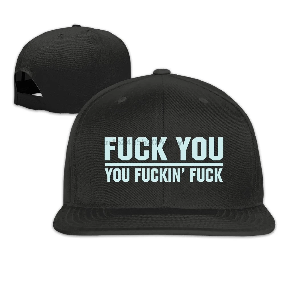 

You Fuckin Funny Neutral Snapback Flatted Baseball Hat -8 Colors