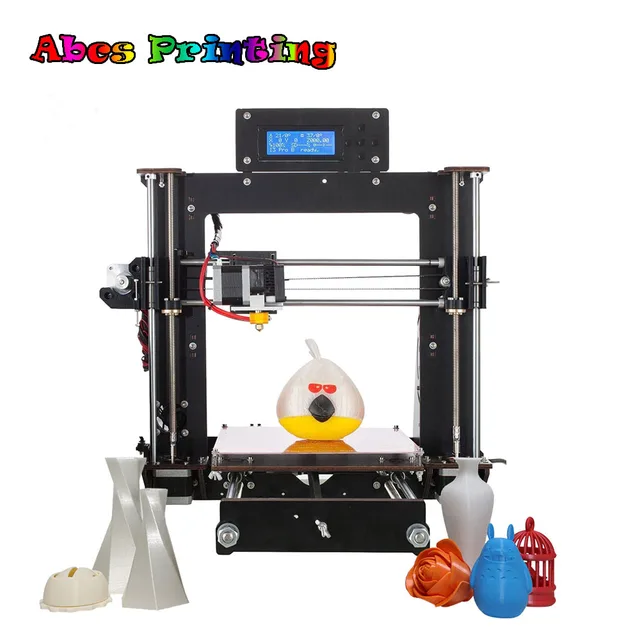 Best Price 3D Printer Reprap Prusa i3 DIY MK8 LCD Power Failure Resume Printing printer 3d Drucker Impressora Imprimante