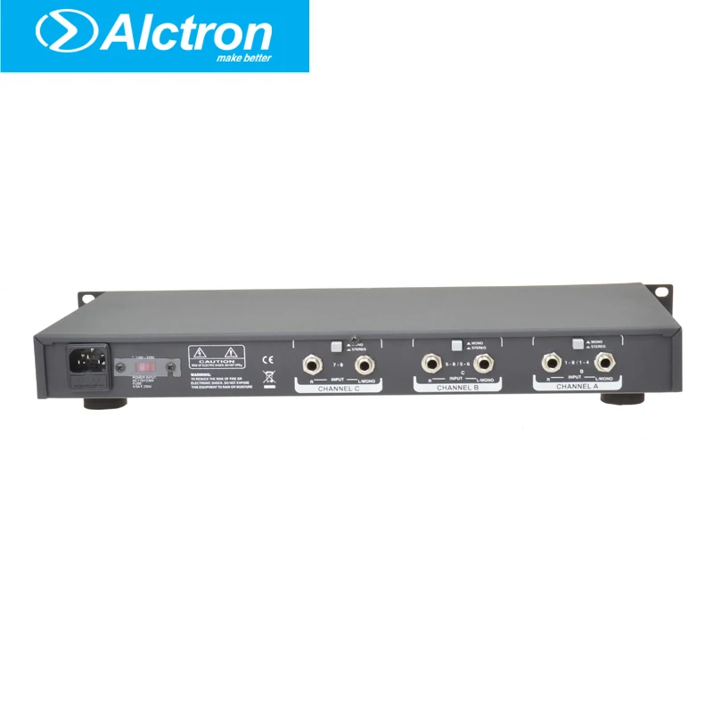 Alctron H8 Professional high-power 8 Channel Headphone Preamplifier, Headphone Amplifier,Ultra-Versatile Headphone Amplifier