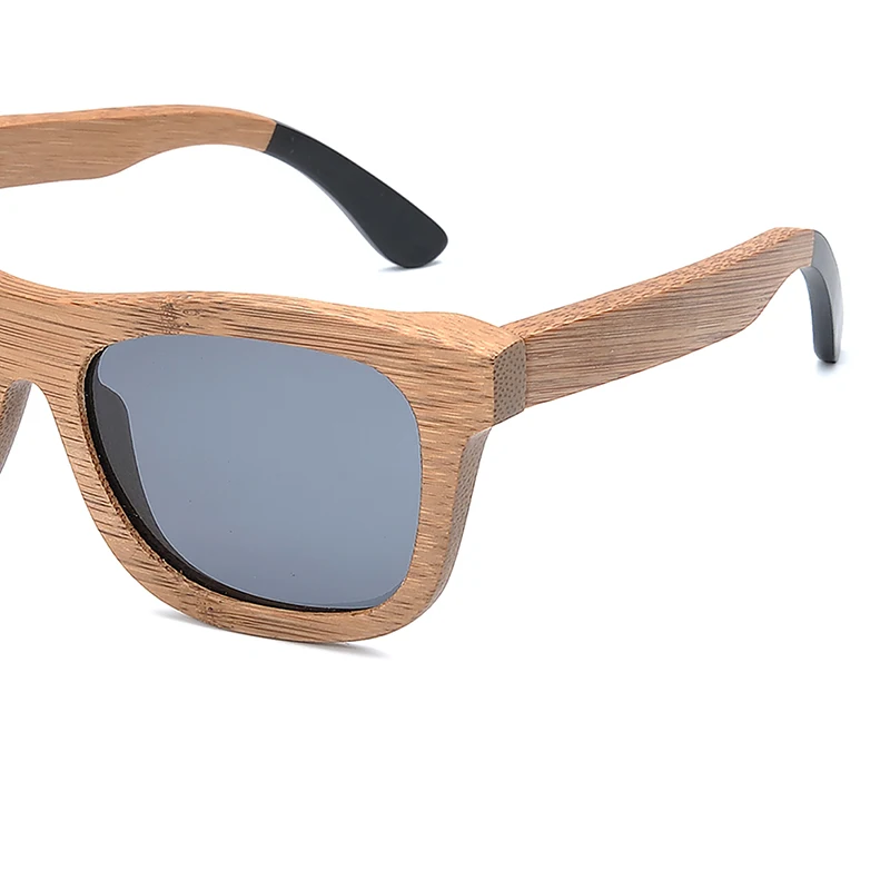 BG007a-Czc-Bamboo polarized Sunglasses for  women and mens retor style  (7)