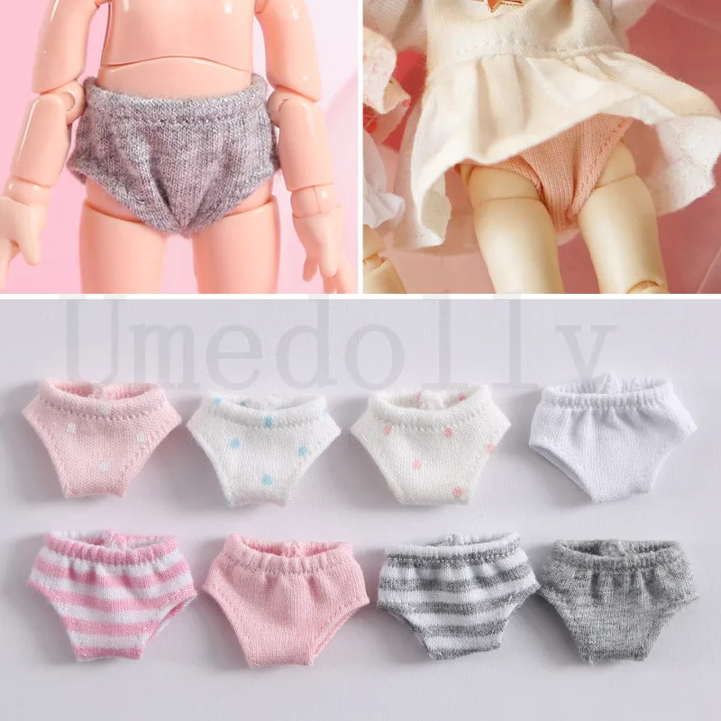 

1PCS OB11 Doll Brifes 1/12 BJD GSC Doll Underwear Clothes Accessories
