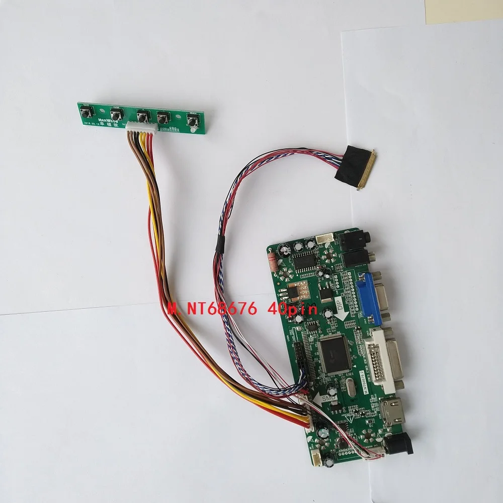 

Kit For LP156WF1-TLF3 LED LCD 40pin LVDS 15.6" Controller board Screen Monitor HDMI VGA DVI Panel Audio card DIY 1920X1080