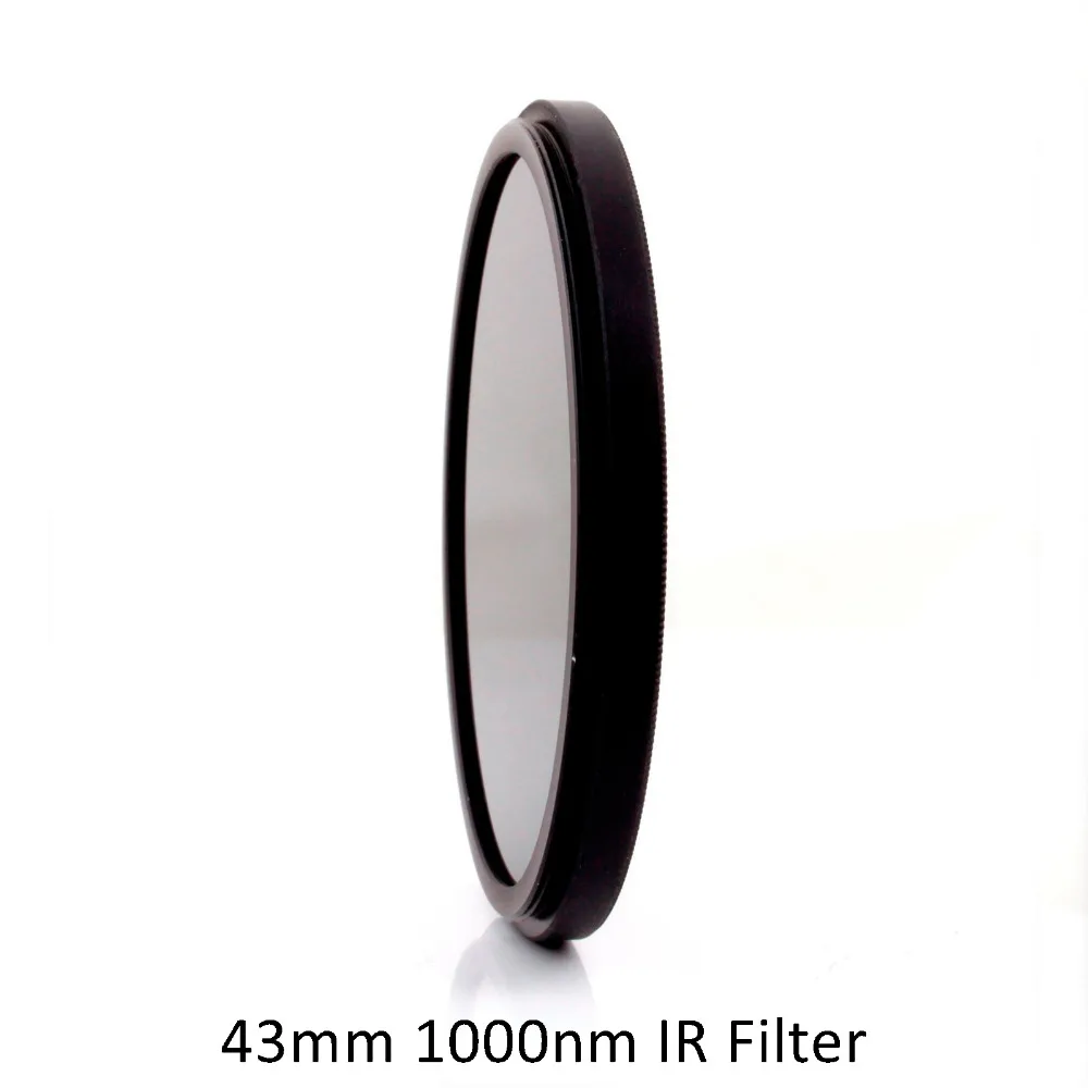 43mm IR1K 1000nm Infrared IR Optical Grade Filter for Camera Lens | Электроника