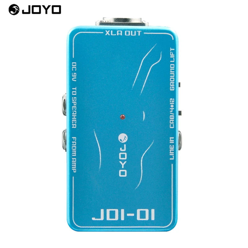 Joyo JDI-01 di пассивный директ-бокс AMP моделирование violão Гитары ra Гитары педаль эффектов для музыкальных инструментов электронные