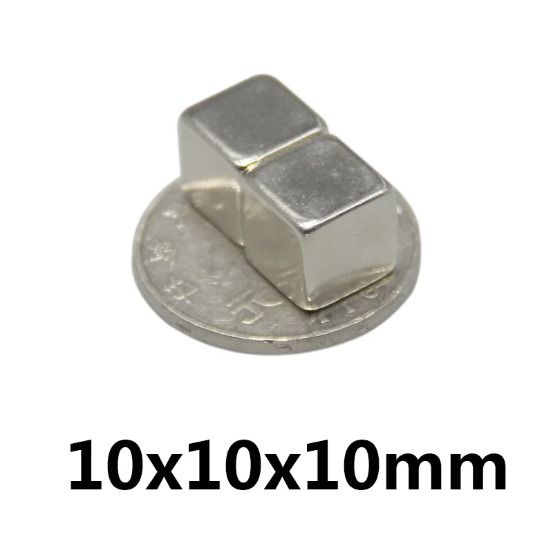 

5pcs Puzzles for Adults 10x10x10 mm Strong Rectangle Rare Earth Ndfeb Magnet, Cubes Block Neodymium Magnets 10*10*10mm