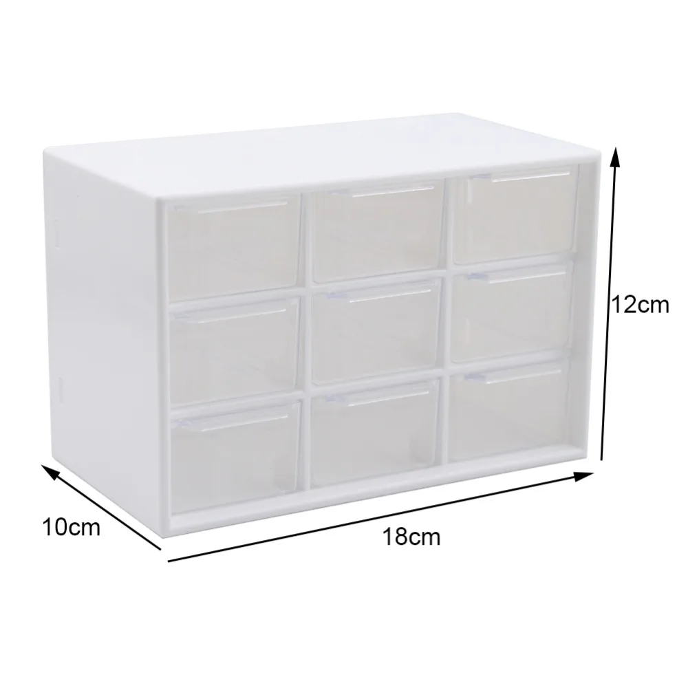 Nursery Decor Plastic 9 Lattice Portable Mini Debris Cabinets
