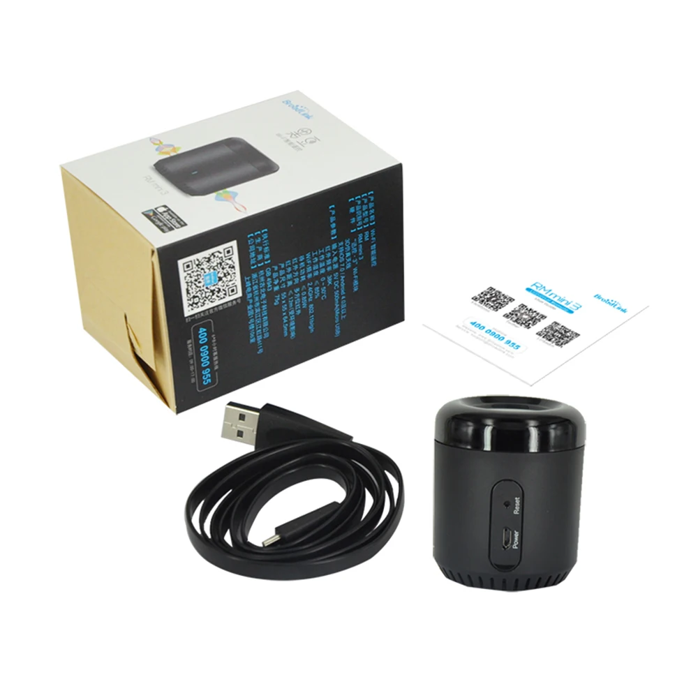 Оригинальный Broadlink RM Mini3 Универсальный Интеллектуальный WiFi/IR/4G беспроводной