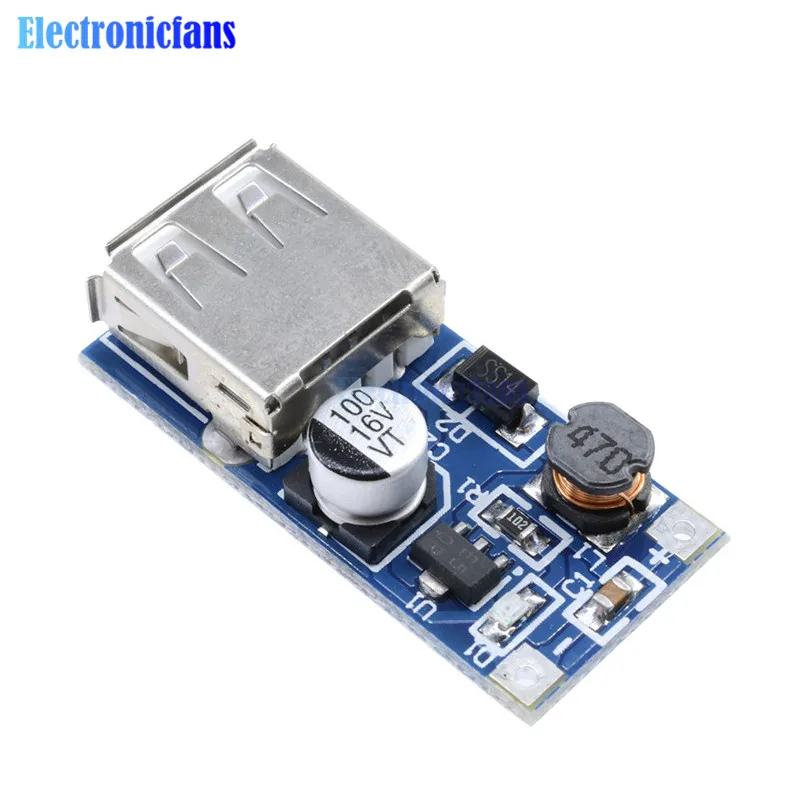 

5Pcs 0.9V-5V to 5V DC-DC USB Voltage Converter Step Up Booster Power Supply Module 600mA PFM Control Mini Mobile Booster