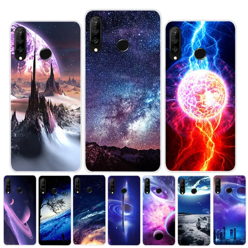 Honor 20S MAR LX1H чехол для huawei силиконовый мягкий TPU Космический Чехол телефона Honor20S 20 S