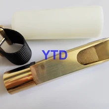 Падение E-тон-саксофон металла флейта голова комплект медь флейта защиты головы Cap Sax части