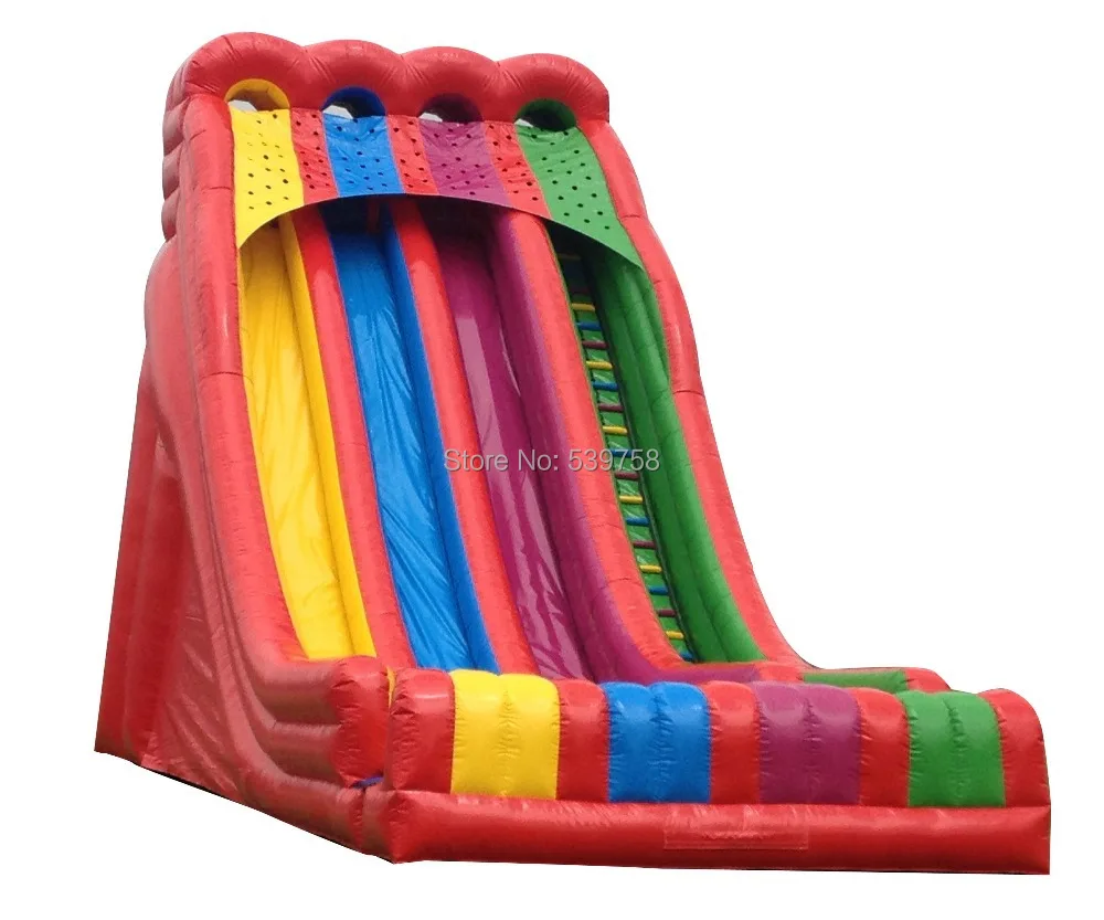 inflatable castle with slide