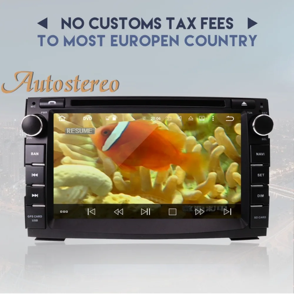 Excellent PX6/5 Android 9 Car DVD Player GPS navigation For KIA Ceed 2010 2011 2012 Venga auto stereo tape recoder unit multimedia player 3