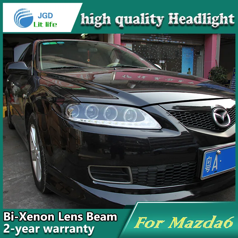 Car Styling Head Lamp case for Mazda 6 Headlights Mazda6 LED Headlight