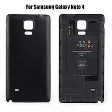 1pcs QI Wireless Charger Receiver Back Case cover for Samsung Galaxy Note 4