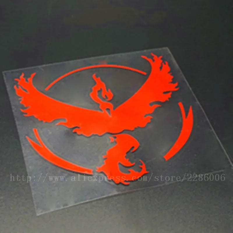 TEAM VALOR (RED MOLTRES) Pokemon GO Decal 