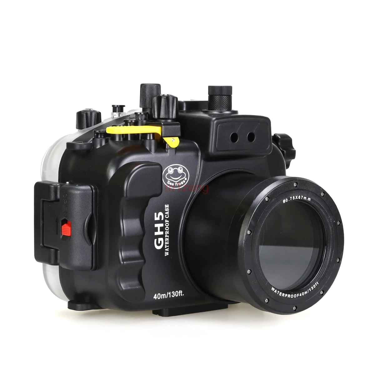 

Waterproof Underwater Diving Camera Housing Case bag protector for panasonic Lumix GH5 12-60mm Lens