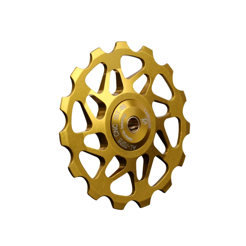 15 طن الدراجة الخلفية derailleur البكرة الطريق دراجة mtb بكرة المهمل السيراميك تحمل 7005 سبائك الألومنيوم عجلة الدراجات أجزاء الموصل 15 طن الدراجة الخلفية derailleur البكرة الطريق دراجة mtb بكرة المهمل السيراميك تحمل 7005 سبائك الألومنيوم عجلة الدراجات أجزاء الموصل