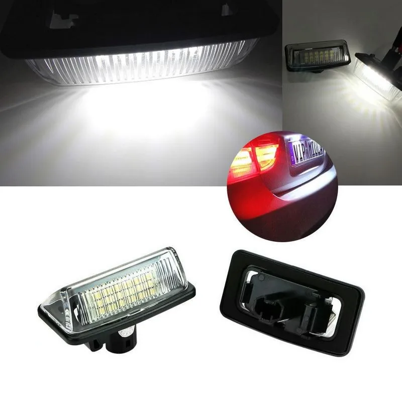 2x-18SMD-LED-Number-License-Plate-Light-Lamp-fit-Toyota-Crown-2003-2009