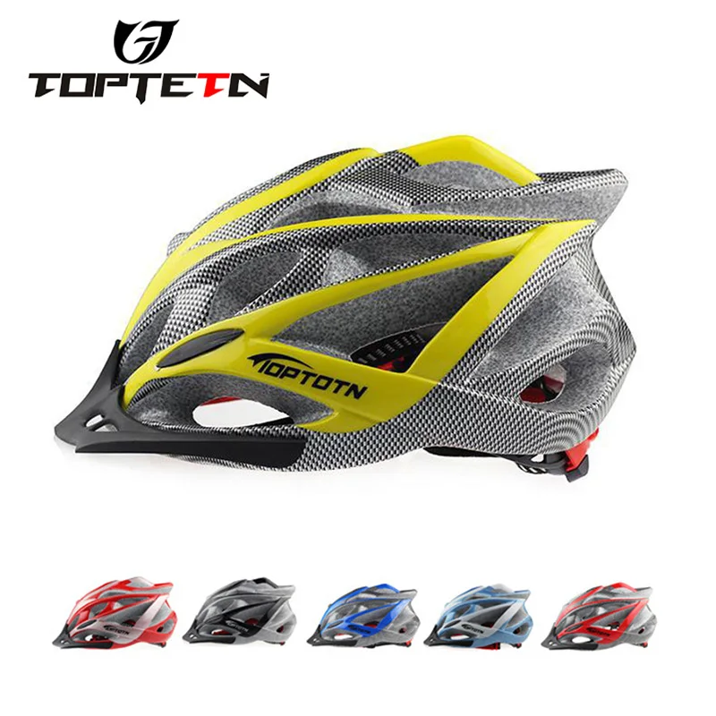 

TOPTETN bicycle/cycling helmet Ultralight and Integrally-molded 22 air vents bike helmet Dual use MTB