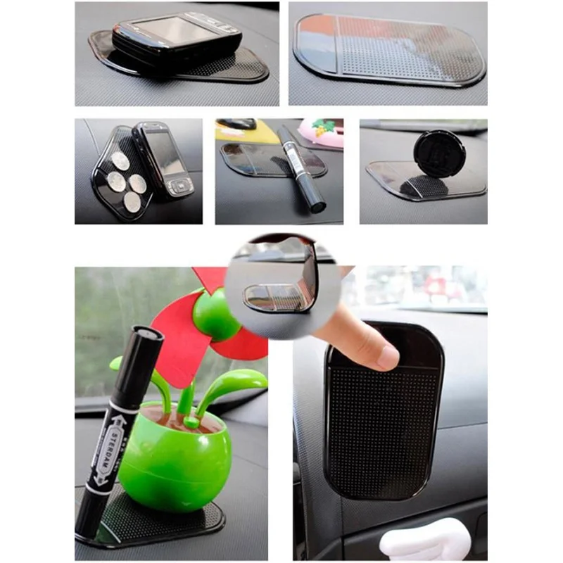 1 шт. автомобильный нескользящий коврик для приборной панели|dashboard sticky pad|slip matsticky