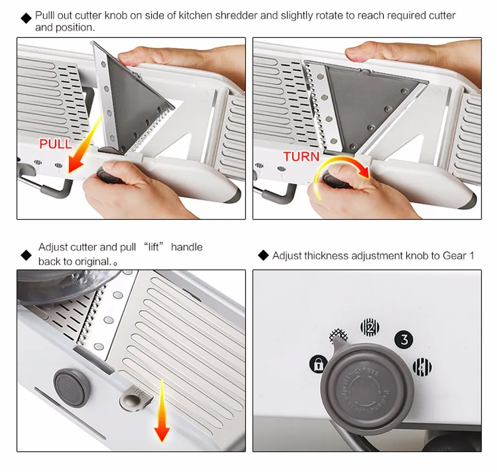 Manual Vegetable Cutter Mandoline Slicer Potato Cutter Carrot Grater Julienne Fruit Vegetable Tools Kitchen Accessories Grater22