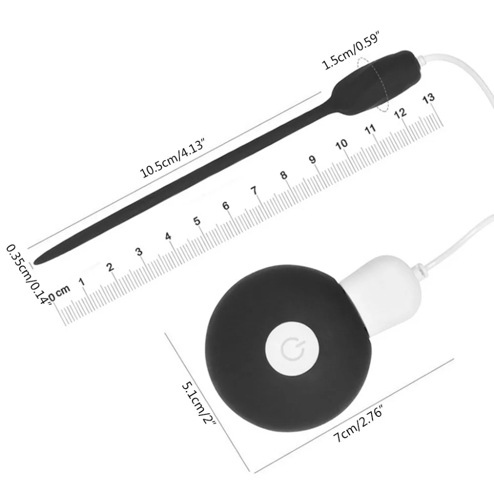 Вибратор пенис плагин силиконовые мочеиспускательный катетер расширители Секс игрушки для мужчин гей товары 20 частота
