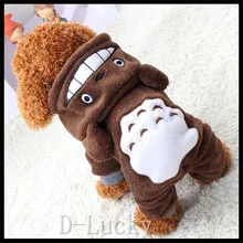 Hot Selling Dogs Clothes Cute Cartoon Pikachu Design Cosplay Pets Costume Dog Clothing For Cats Puppy Hoodie Winter Warm Coat