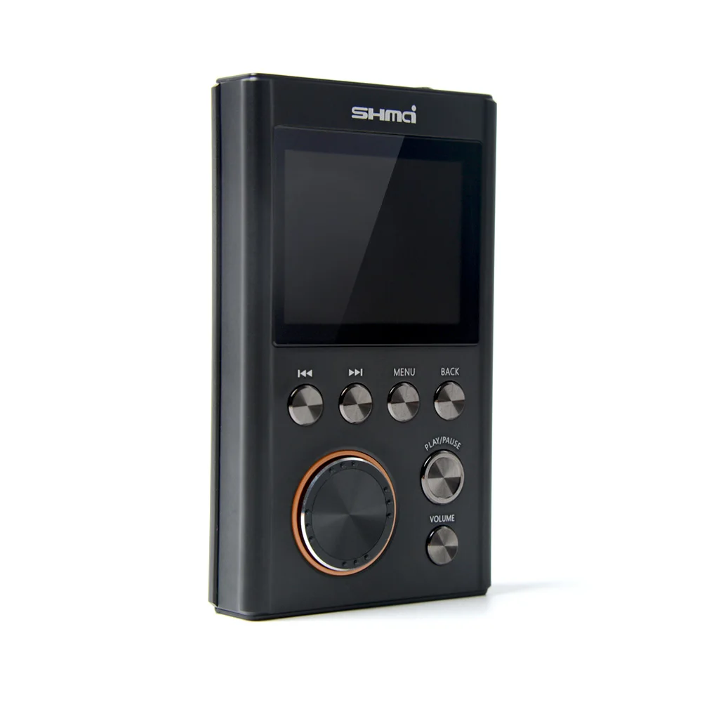 SHMCI C5 HIFI MP3 DSD Профессиональный MP3 HIFI музыкальный плеер Поддержка усилителя для наушников ЦАП wm8965 DSD256 с OLED как ZiShan DSD