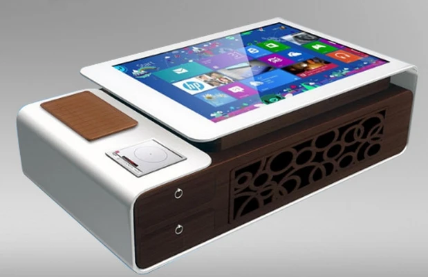 

4K Display Industrial Pc Interactive Touch Screen Kiosk Conference Table Multimedia Information Kiosk Multi Touch Table